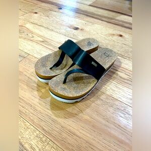 Women’s reef hi vista sandal black 9